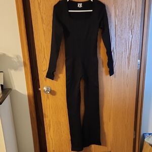 Black Long Sleeve Jumpsuit, Compression NWOT
